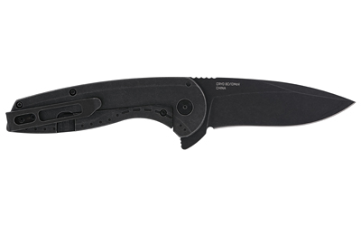 SOG AEGIS FLK 3.25" DROP PT BLK - Image 2
