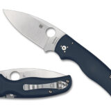 SPYDERCO SHAMAN G-10 3.58" BLUE