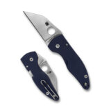 SPYDERCO MICROJIMBO G10 2.45" BLUE