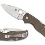 SPYDERCO NATIVE 5 2.95" BRN CANVAS
