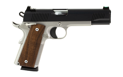 TISAS 1911 ENHNCD 45ACP 5" 8RD SS/BK - Image 2