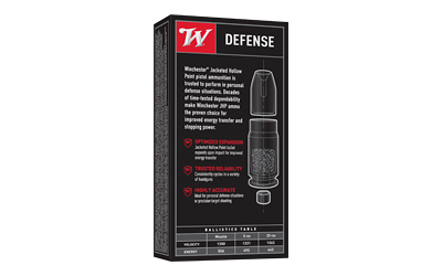 WIN USA 357SIG 125GR JHP 50/500 - Image 2