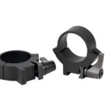 WARNE 1" QD .22 MED MATTE RINGS
