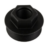 YHM 1/2"-28 CRBNE ADPTR SDWNR M2 BLK