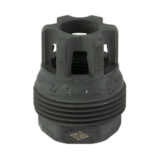 YHM MUZZLE BRAKE 1/2-28 BLACK