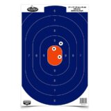 Birchwood Casey Dirty Bird Silhouette Paper Target 12"x18" Blue/Orange 50/ct