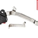 ZEV PRO Curved Face Glock Trigger Upgrade Bar Kit Gen5 Blk/Red
