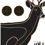 Champion VisiColor High-Visibility Paper Targets Deer 13" X 18" 10/Pack