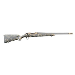 Christensen Arms Ridgeline FFT Rifle 7mm Backcountry 4rd Magazine 20" 5/8x24 Threaded Barrel Burnt Bronze Brown with Green and Tan