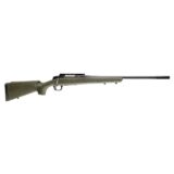 CVA Cascade XT Rifle 35 Whelen 3rd Capacity 24" Threaded Cerakote Black Barrel OD Green/Black Web Stock Pic Rail