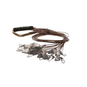 Rig'Em Right Xtreme Coated Cable Decoy Anchors 66" 6oz 12/ct