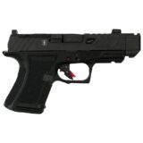 Shadow Systems CR920P War Poet Handgun 9mm Luger 10rd Magazines (2) 3.75 Barrel Black War Poet Slide Engraving with Night Sights
