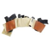 Galco Underwraps Belly Band 2.0 for Glock 30 with Rail Khaki Small Ambi