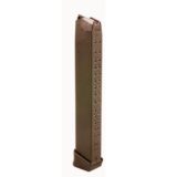 Glock Gen5 Factory Magazine for G17 G17L G19 G19X G26 G34 FDE 9mm Luger 33/rd Pkg