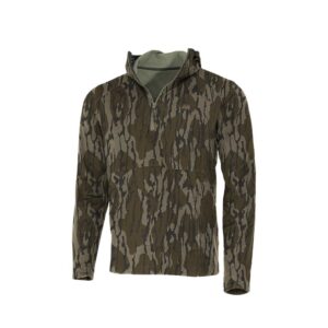 Muddy DV8 Quest Midweight Quarter Zip Hoodie Mossy Oak Bottomland L