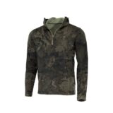 Muddy DV8 Quest Midweight Quarter Zip Hoodie Veil Canyon Grey M