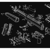 TekMat 12x36 Gun Cleaning Mat - Heckler & Koch MP5