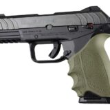 Hogue HandAll Beavertail Grip Sleeve Ruger Security 9 OD Green