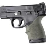 Hogue HandALL Beavertail Grip Sleeve S&W M&P Shield 45 Kahr P9/P40/CW9/CW40- Green