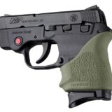 Hogue HandAll Beaver Grip Sleeve S&W Bodyguard 380/Taurus TCP & Spectrum OD GN