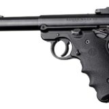 Ruger MKIV Rubber Grip with Finger Grooves Black