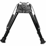 TacShield Heavy Duty Bi-pod Pivot Adjustable 9"-13" Matte Black
