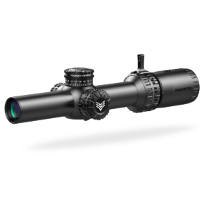 Swampfox Arrowhead LPVO Series Rifle Scope 1-10x24 30mm SFP Green IR MOA Black