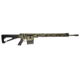 GLFA AR Long Action Rifle 6.5 PRC 5rd Magazine 24" Barrel MLOK Handguard Green Pursuit Cerakote