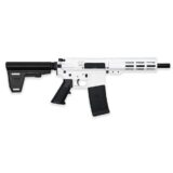 GLFA 223 Wylde Braced Pistol .223 Wylde 30rd Magazine 7.5" Nitride Barrel White Finish