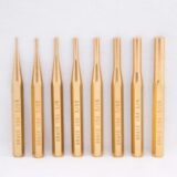 Grace USA Gun Care Brass Pin Punch Set