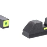 Green Tritium LimeGreenLumi Outline Square (non trit) REAR for Glock Gen 5
