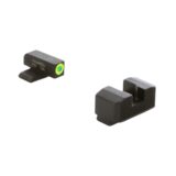 Ameriglo Green Tritium LumiGreen Outline Front Black Serrated Rear Hellcat Standard