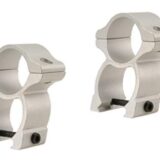 Leupold 2-Piece Rifleman Detachable Weaver-Style See-Thru Aluminum Rings 1" High Silver