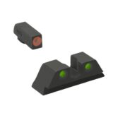 Meprolight ML41230 Hyper-Bright Orange Ring Front/Green Rear Sights for Kimber 1911 Suppressed Models