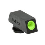 Meprolight Tru-Dot Self Illuminated Fixed Handgun Sight for Glock Green Front Only