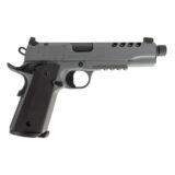 1911 Night Stalker SF 10 Handgun 10mm 8rd Magazine 5" Threaded Barrel Cerakote Grey with Black Grips
