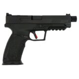 Tisas PX-9 Gen 3 Tactical BLK Semi Auto Pistol 9mm Luger 18rd & 20rd Magazines (2) 5.11" Threaded Barrel Black