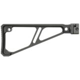 Midwest Industries Picatinny Side Folding Fixed Extruded Stock Black