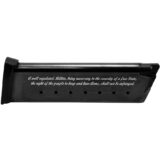 Mec-Gar 1911 Magazine .45 ACP 2nd Amendment Engraved Blued Steel 8/rd