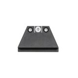 Night Fision Suppressor Height Night Sight Set White Front Black Back for Glock
