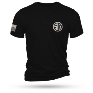 Nine Line Sig Sauer Logo Short Sleeve Shirt Black L