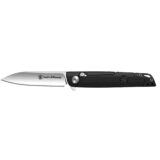 Smith & Wesson KT 24/7 Crossbar Folder Knife 3-1/4" Drop Point Blade Black