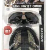 Radians Combo Set -Lowset Camo EM with Outback Smoke Clear Glass