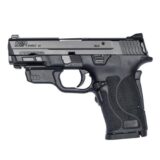 S&W M&P 9 SHIELD EZ No Manual Thumb Safety W/Crimson Trace Red Laserguard 9mm Luger 8rd Magazine 3.75" Barrel