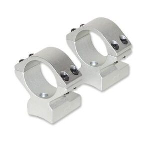 Talley Lightweight Alloy Mount Combo - Silver 1" Medium Kimber 8400