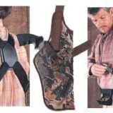 Uncle Mike's Sidekick Vertical Shoulder Holsters 3" to 4" Med./Lg. DA Revols - RH