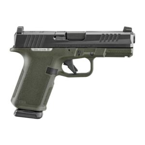 Ruger RXM Handgun 9mm Luger 15rd Magazines(2) 4" Barrel ODG Poly Frame Front Night Sight