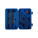 Dac Tech Gunmaster Brass & Steel Drive Pin and Roll Punch Set - 24 pc