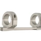 DNZ Game Reaper 1-Piece Scope Mount - Remington 700 LA 1" Low Silver