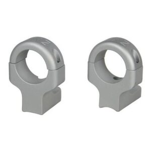 DNZ Game Reaper 2 2-Piece Ringmount (2 screws) - 1" High Silver Fits Howa 1500 Mossberg 100ATR 4X4 MVP Weatherby Vanguard Remington 7007217227